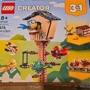 RETIRED NIB LEGO Creator 3-in-1 Colorful Birdhouse Set
